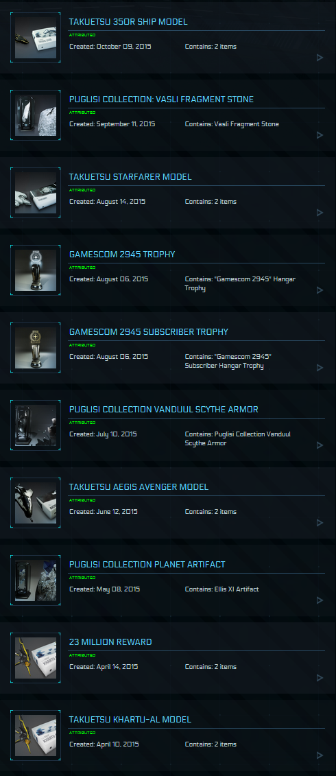 One Of A Kind Account - MMHC / Legatus / Idris M / Idris P / Javelin / Original Backer / WC Digital / Come Fly With Me Physical Package