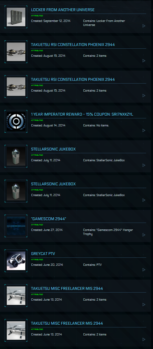 One Of A Kind Account - MMHC / Legatus / Idris M / Idris P / Javelin / Original Backer / WC Digital / Come Fly With Me Physical Package