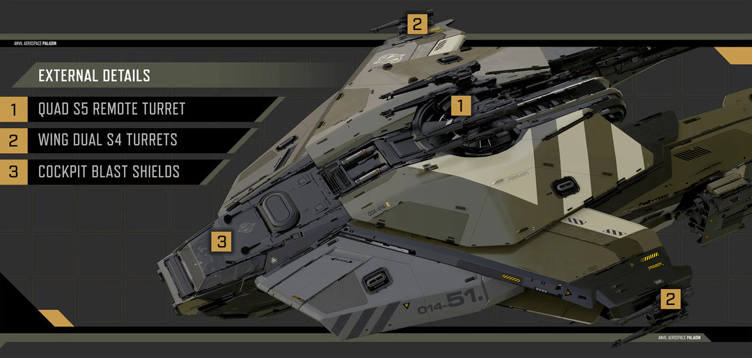 Buy Paladin Original Concept with LTI for Star Citizen