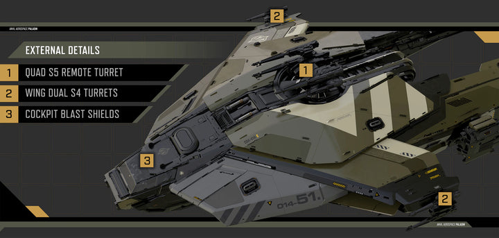 Buy Paladin Original Concept with LTI for Star Citizen