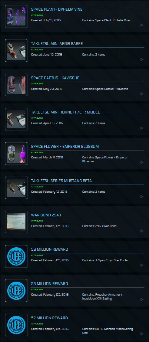 One Of A Kind Account - MMHC / Legatus / Idris M / Idris P / Javelin / Original Backer / WC Digital / Come Fly With Me Physical Package