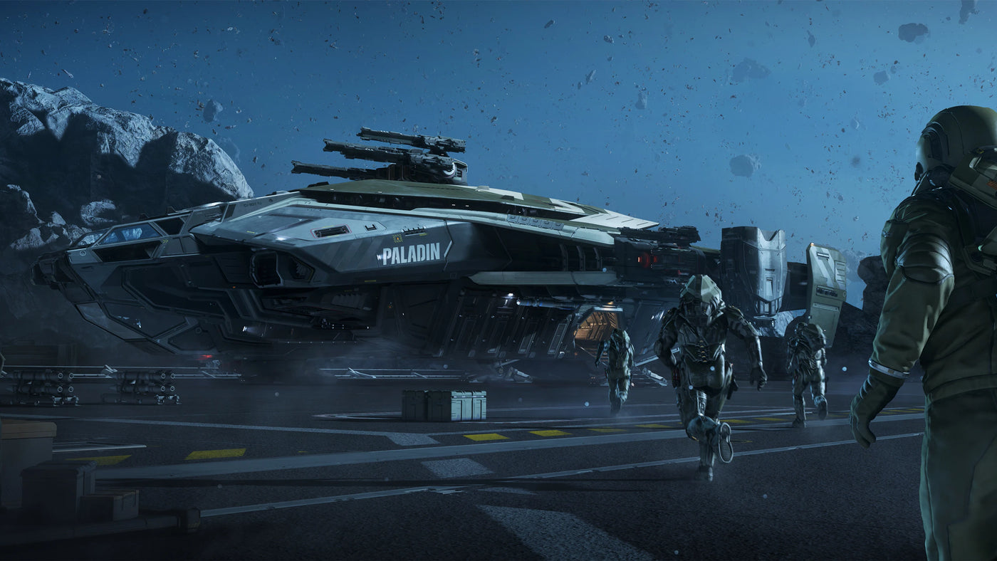 Paladin x2 firing side turrets