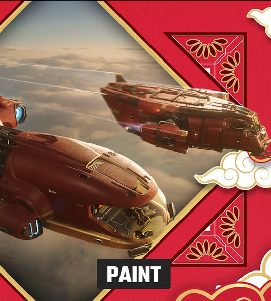 Auspicious Red Complete Paint Pack - Star Citizen - The Impound