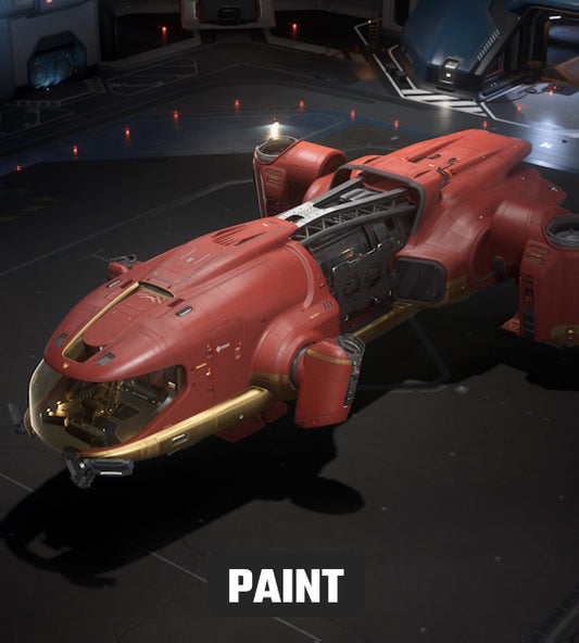Fortune - Auspicious Red Snake Paint - Star Citizen - The Impound