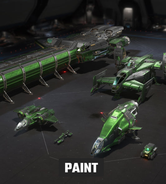 Ghoulish Green 7 Paint Pack - Star Citizen - The Impound