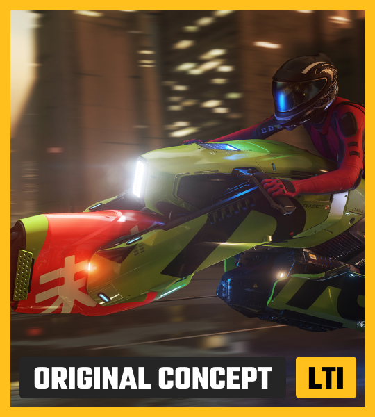 Star Citizen - MIRAI PULSE LX + DOMINION PAINT, Nave Standalone Con LTI, Original Concept OC