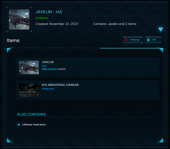 Cuenta de la Flota Capital de Wing Commander (Idris/Javelin/F8C)