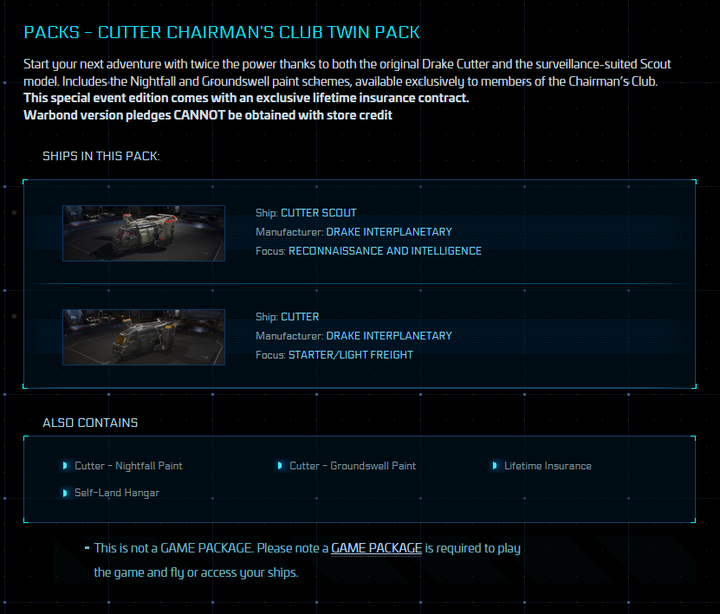 Buy Cutter Chairmans Club Twin Pack - Original Concept LTI
