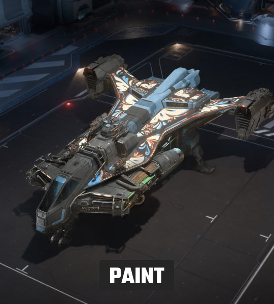 Shiv - Blue Blossom Paint