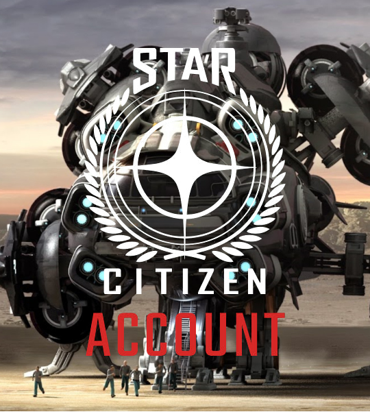 Star Citizen Praetorian Account – Hull E, 890 Jump, C8R Pisces, F8C Lightning Executive & Standard, Rare Buybacks & Collectibles