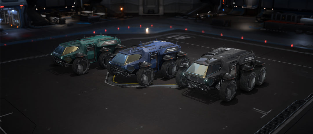 Save lives and look good doing it with the Aja and Oasis paint schemes for your Ursa Medivac, along with the Respite paint scheme available exclusively to members of the Chairman’s Club. 