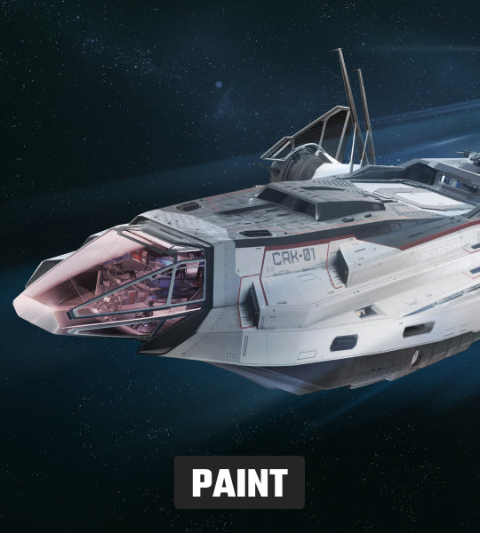 This is ultra rare (likely one of its kind) Carrack Expedition paint. 