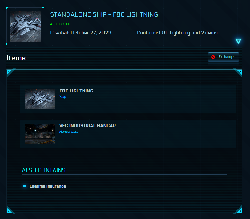 F8C Lightning / Syulen LTI Game Pack / C8R Pisces Concierge Account