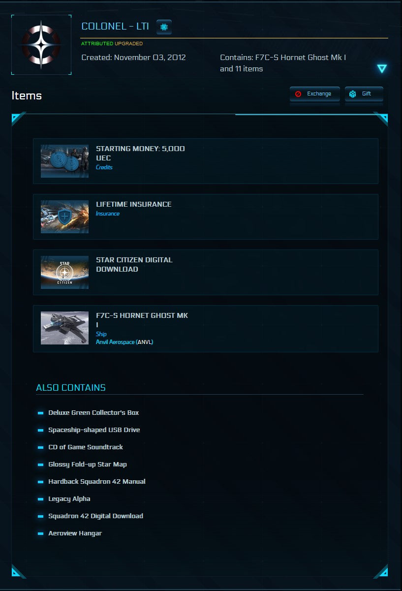 Colonel + Super Ghost MK I Upgrade - LTI (Rare Physical Collectors Version)