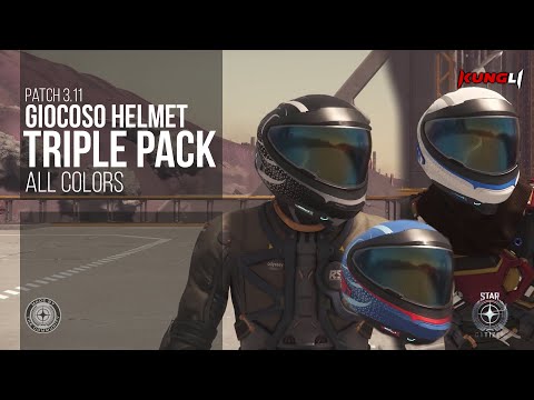 Paquete triple de cascos Giocoso
