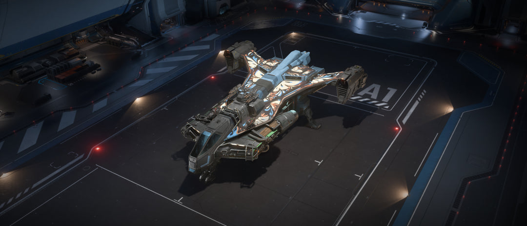 Shiv - Blue Blossom Paint