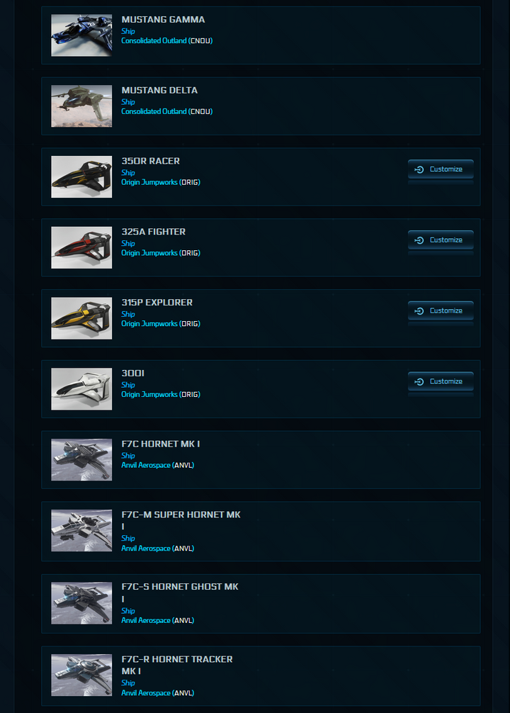 One Of A Kind Account - MMHC / Legatus / Idris M / Idris P / Javelin / Original Backer / WC Digital / Come Fly With Me Physical Package