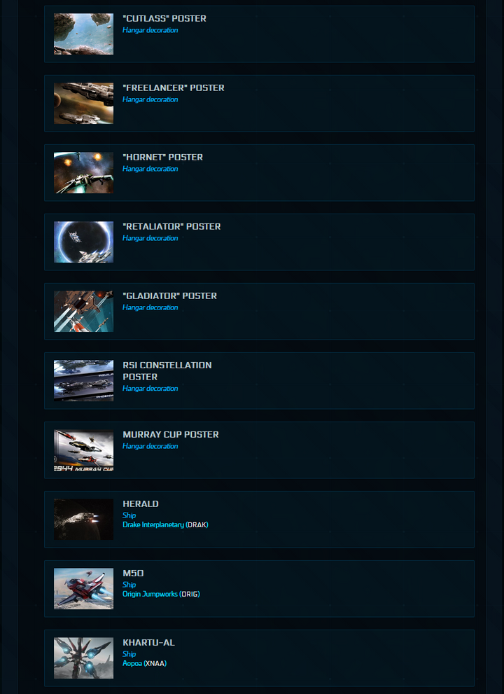 One Of A Kind Account - MMHC / Legatus / Idris M / Idris P / Javelin / Original Backer / WC Digital / Come Fly With Me Physical Package