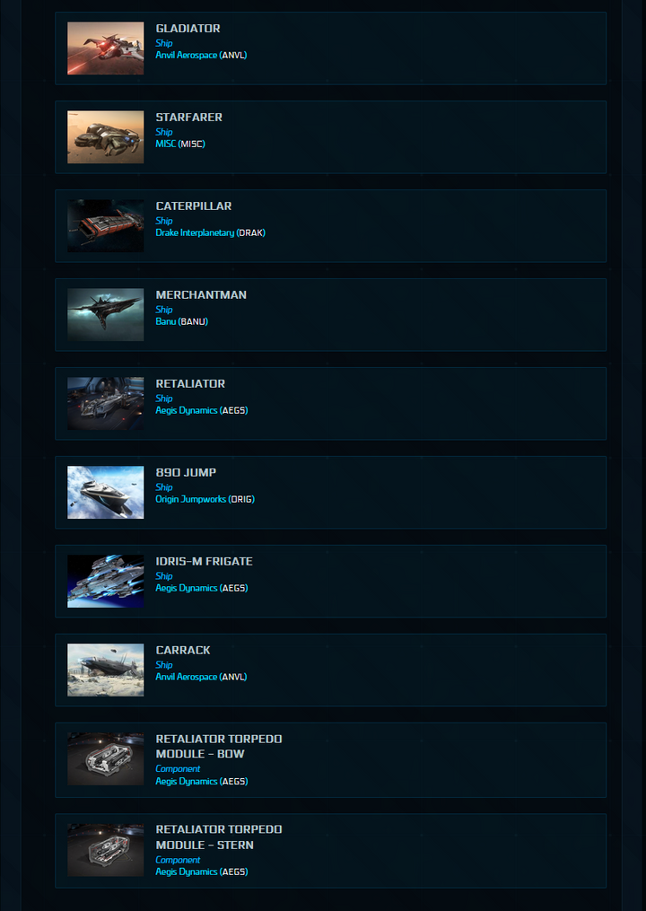 One Of A Kind Account - MMHC / Legatus / Idris M / Idris P / Javelin / Original Backer / WC Digital / Come Fly With Me Physical Package