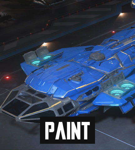 Constellation - Invictus Blue and Gold Paint