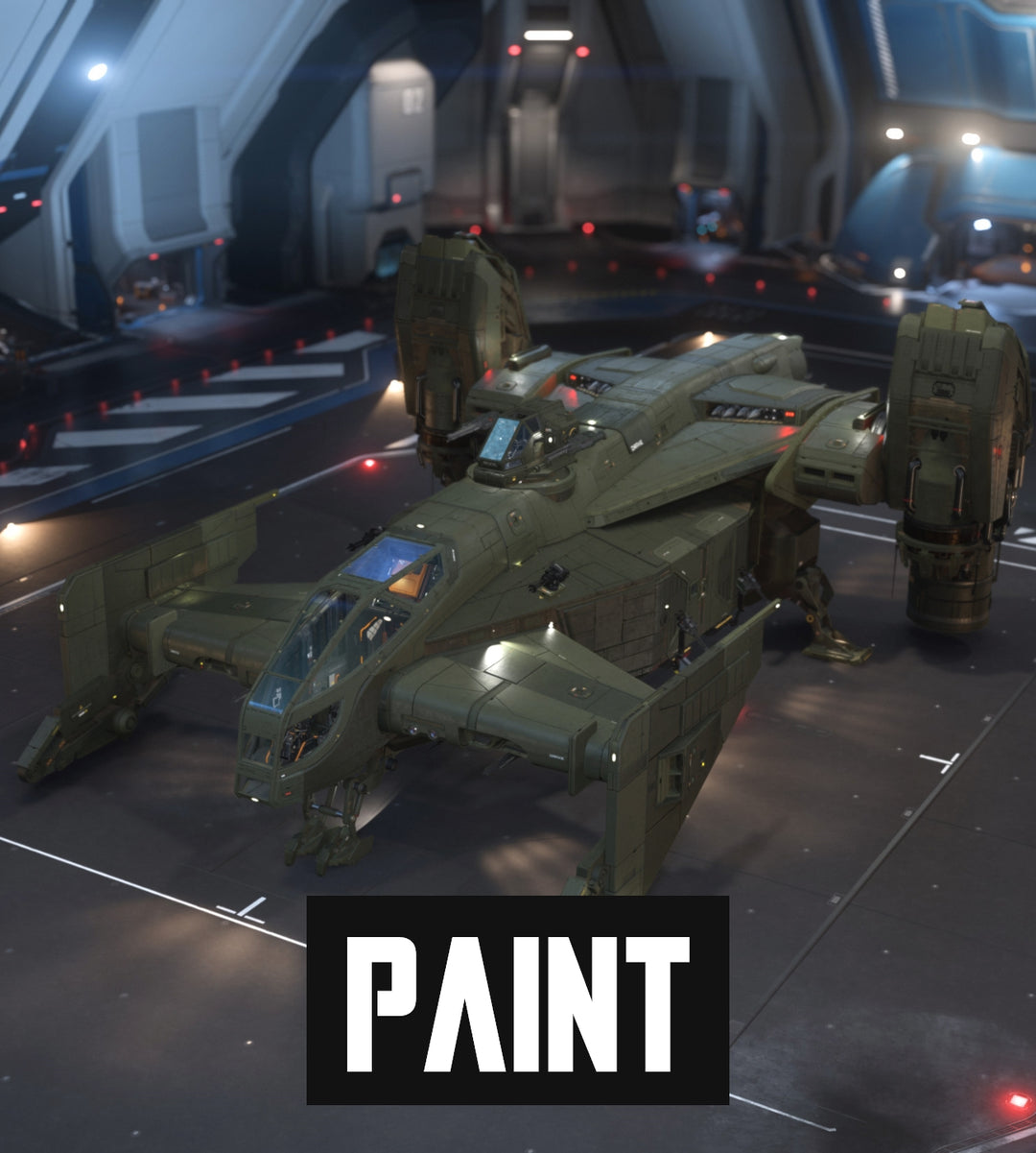 Exercise your right to express yourself with this ultimate collection of paint schemes for your Drake Cutlass. With five distinct liveries to choose from, you can deck your ship out for any clime, mission, or situation. These paints are compatible with all Cutlass variants.