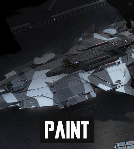 A VIP exclusive, the Thundercloud paint scheme is an abstract amalgam of greys, blacks, and whites, inspired by dazzle camouflage. For RSI Perseus only.