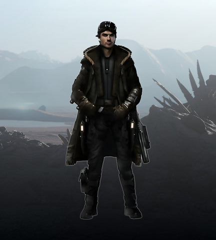 The limited Freelancer vintage UEE Environment Coat. Wind proof, capable of weathering difficult atmospheric conditions. For when you aim to misbehave!  The coat has been inspired by Cpt. Reynolds from Firefly. It's not yet added in the game.