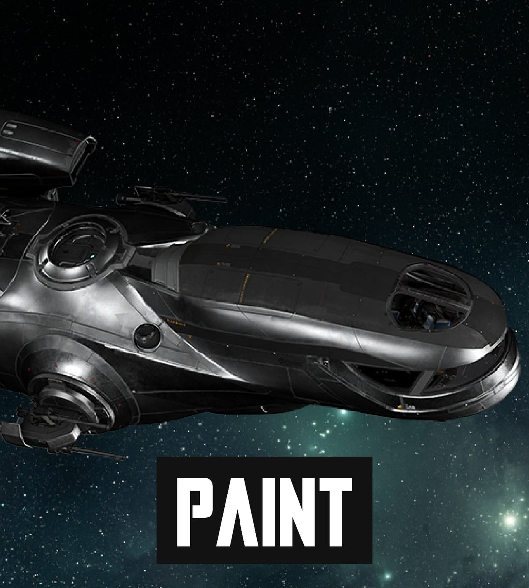 Although not an out-and-out military ship, the MISC Freelancer rugged build and large cargo hold mean it been a mainstay of smaller UEEN endeavors for decades. This black paint recreates the discreet look of the military-assigned Freelancers known to friend and foe alike. This paint is compatible with all MISC Freelancer variants.