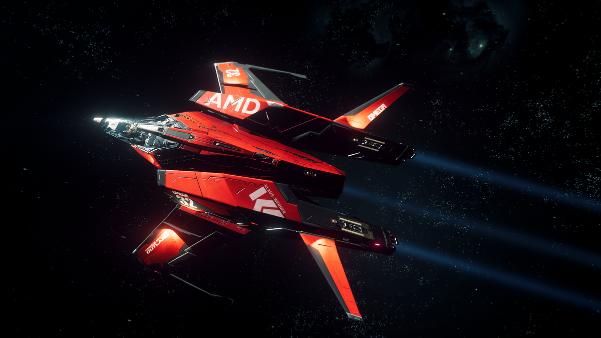 Star Citizen AMD Mustang Omega Game Package Digital Download with Squadron  42