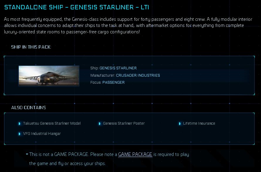 Genesis Starliner - Original Concept LTI