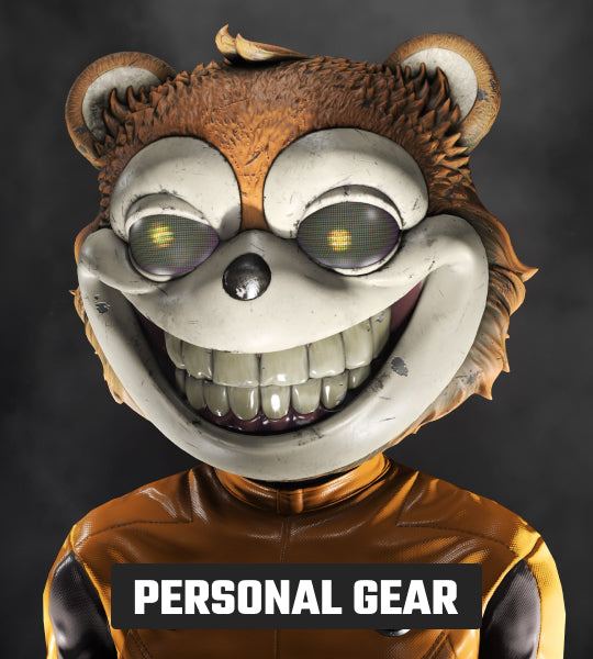 Buy Fieldsbury Dark Bear Orange Helmet for Star Citizen