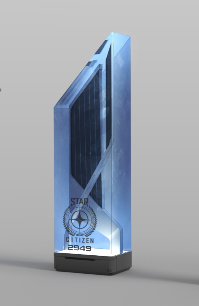 CitizenCon Goodies Pack is an exclusive and rare bundle of items that was available for purchase during 2019 CitizenCon. It includes following items: