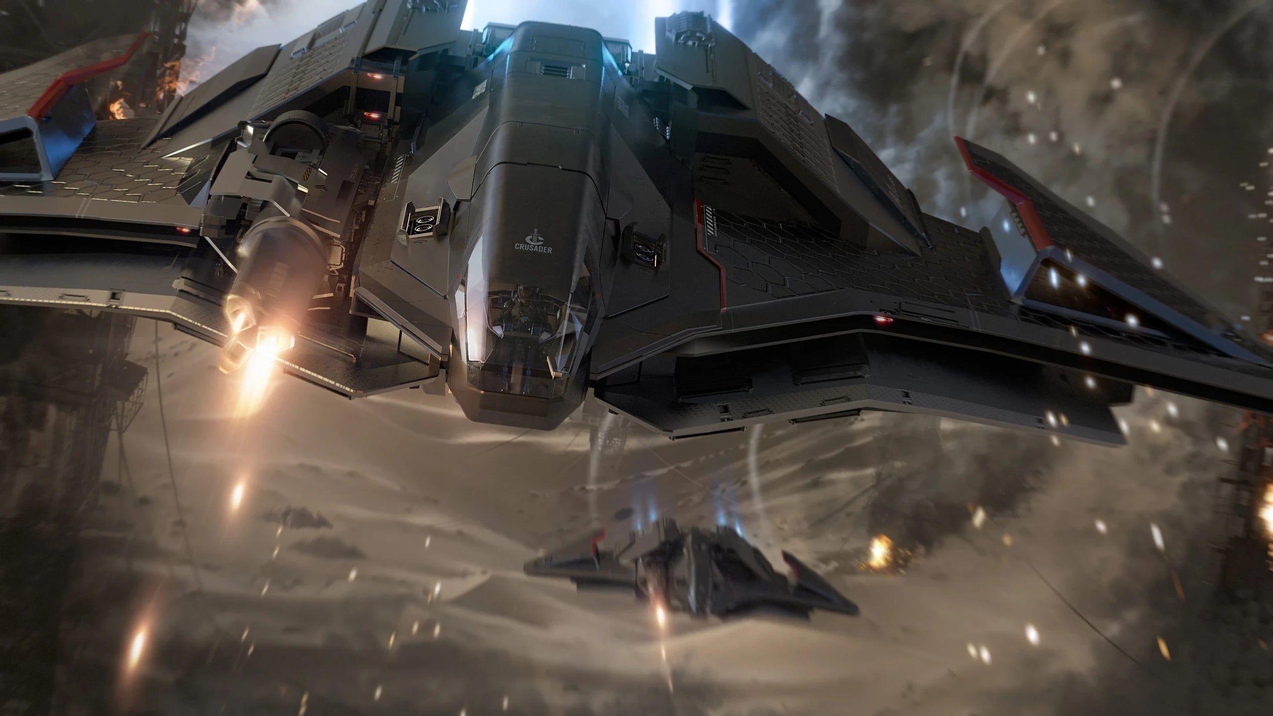 Ares Inferno squadron firing on target