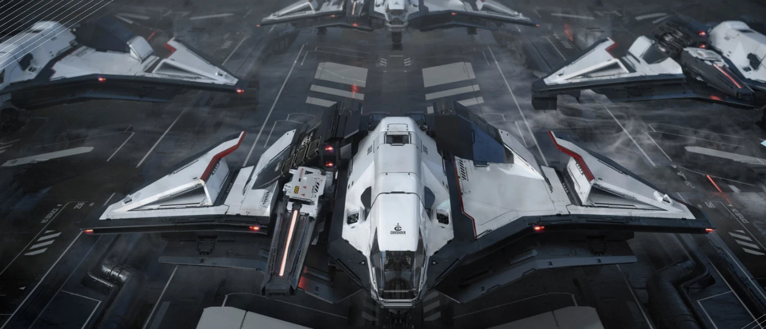 Ares Ion on deck with its squadron