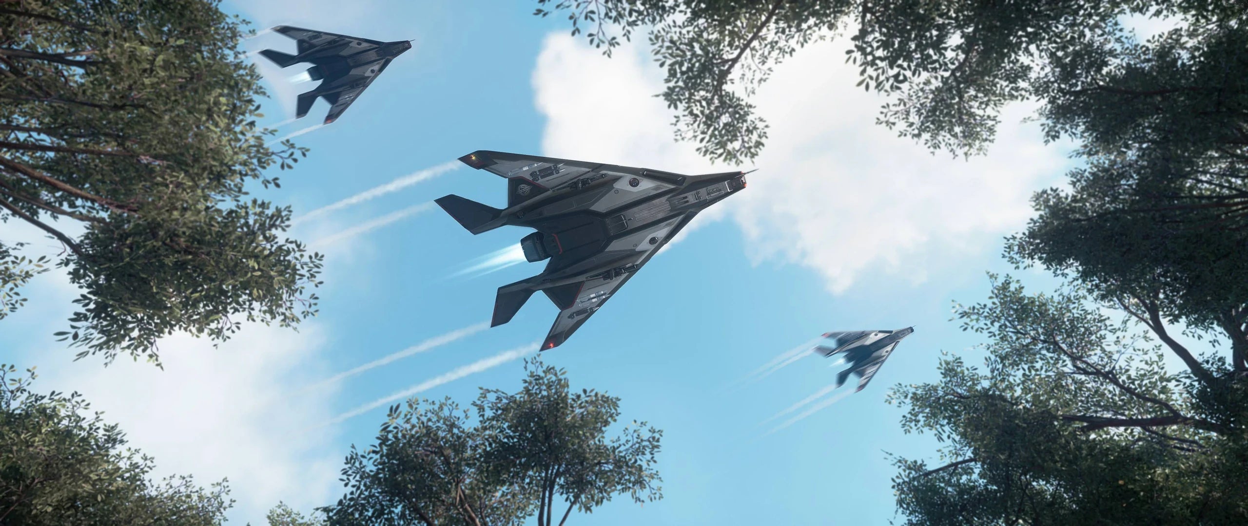 Arrow Over trees