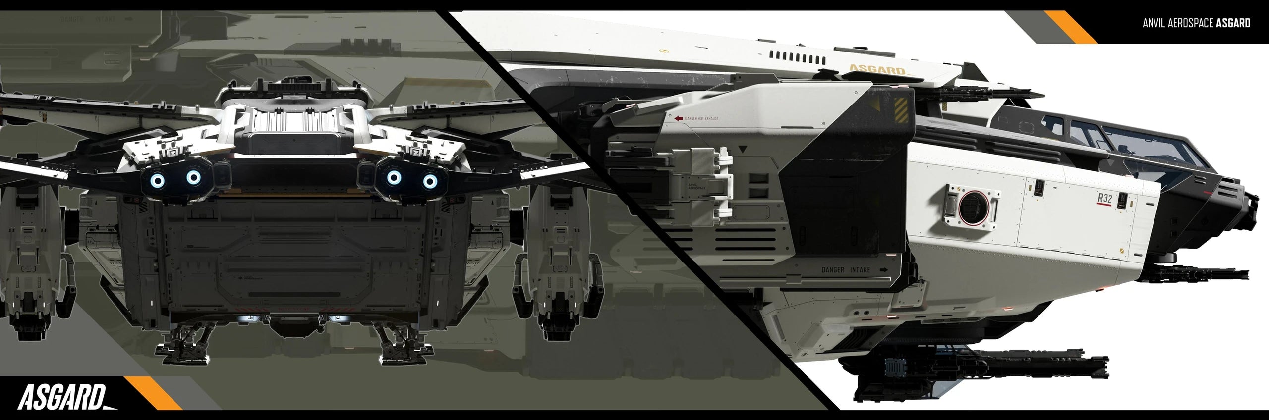 Asgard rear and starboard