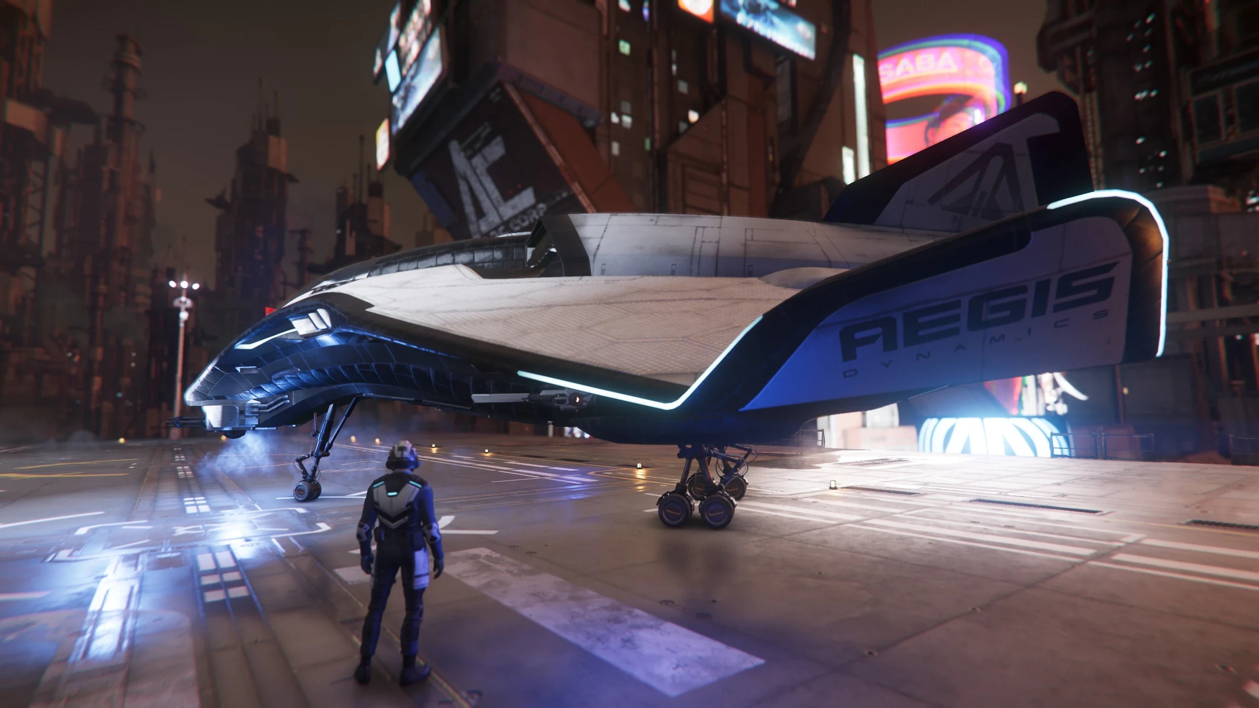 Aegis Avenger Warlock in Star Citizen Alpha 3.2.0