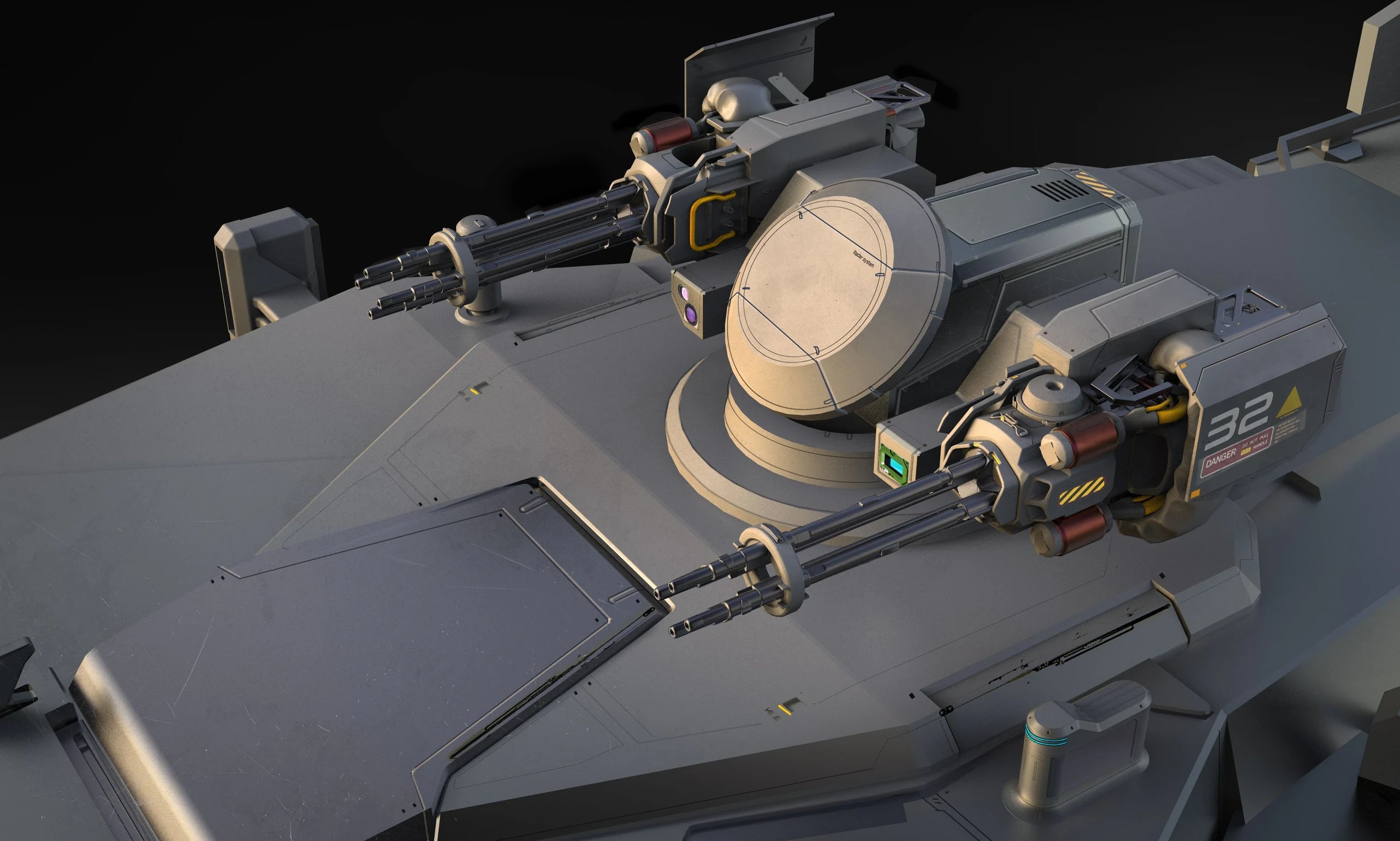 Ballista - Gun Turret - Transparent background