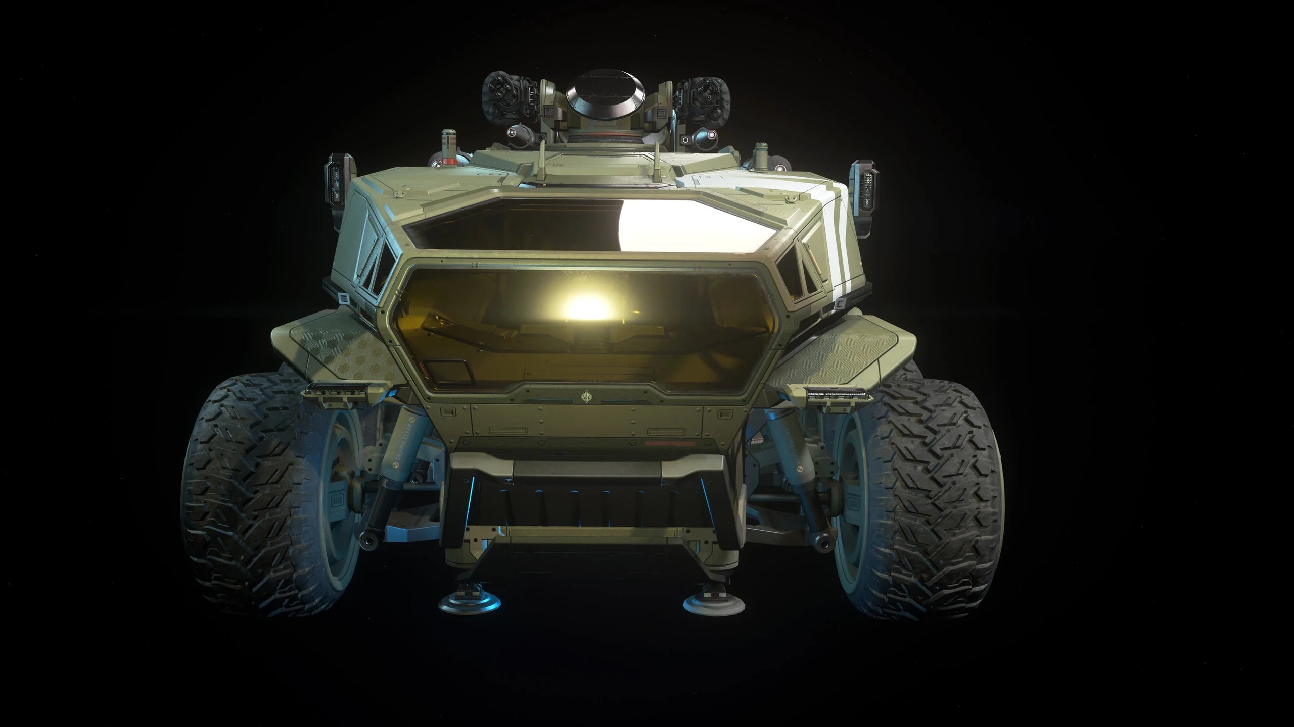 Front view of the Ballista