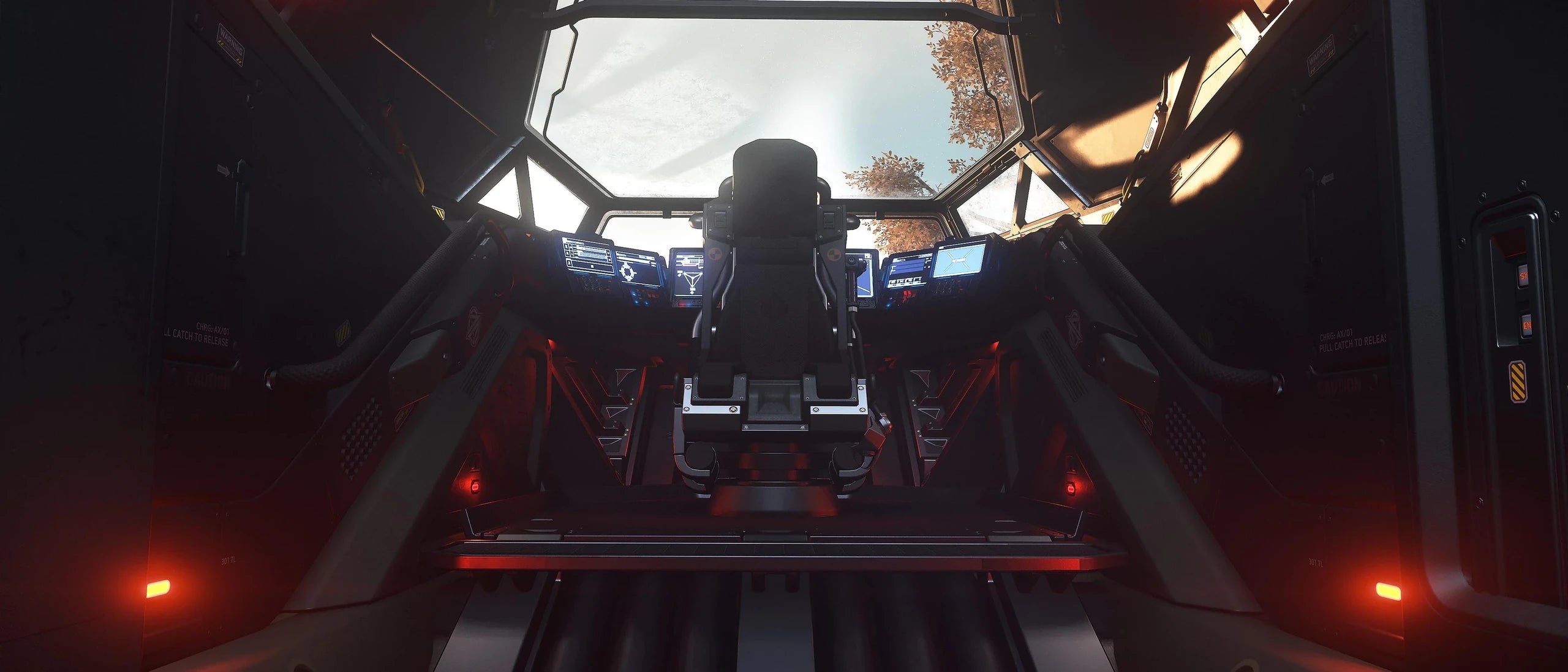 Ballista 's driver seat