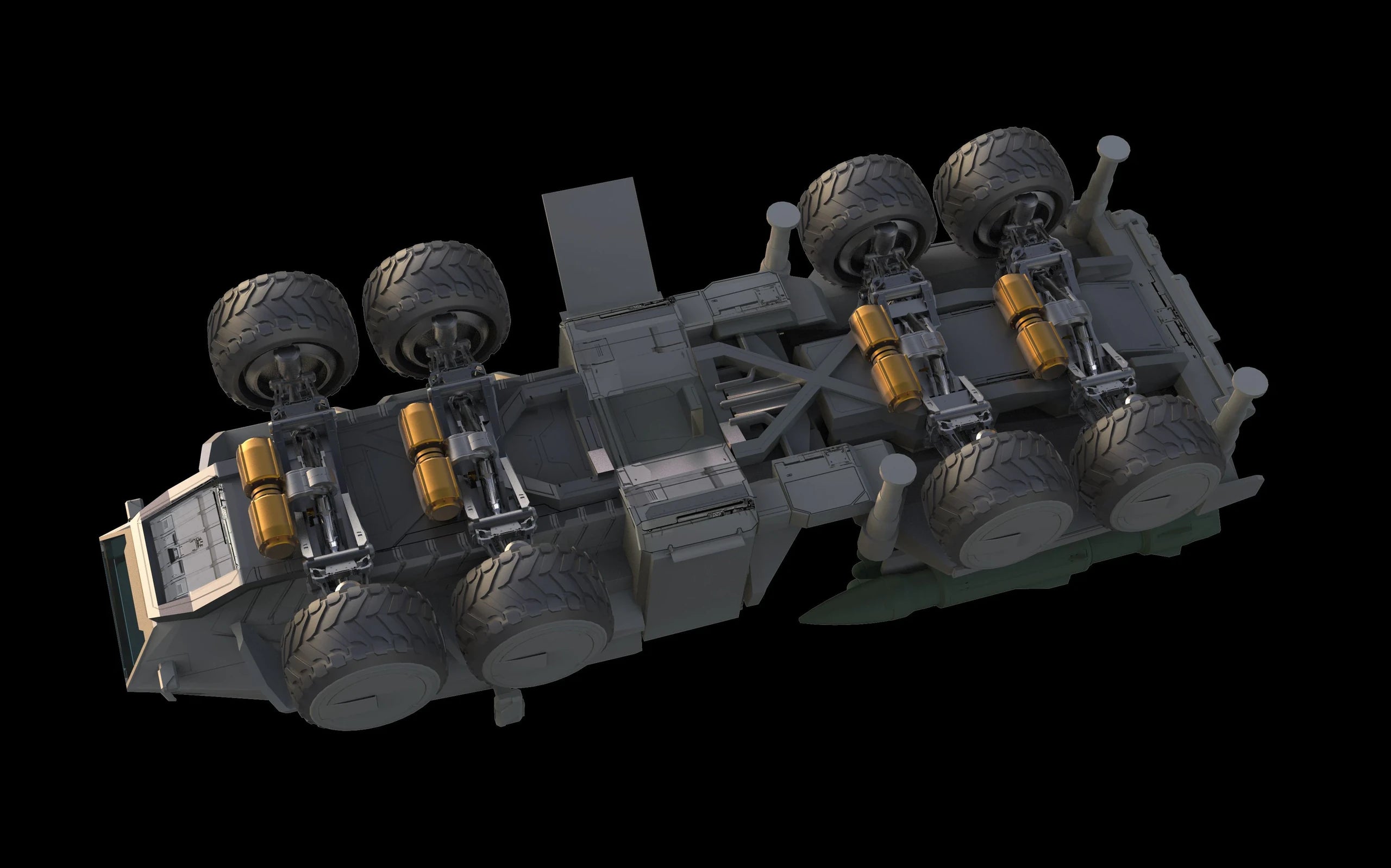 Ballista - Star Citizen Anvil Balista bottom by Andrian Luchian