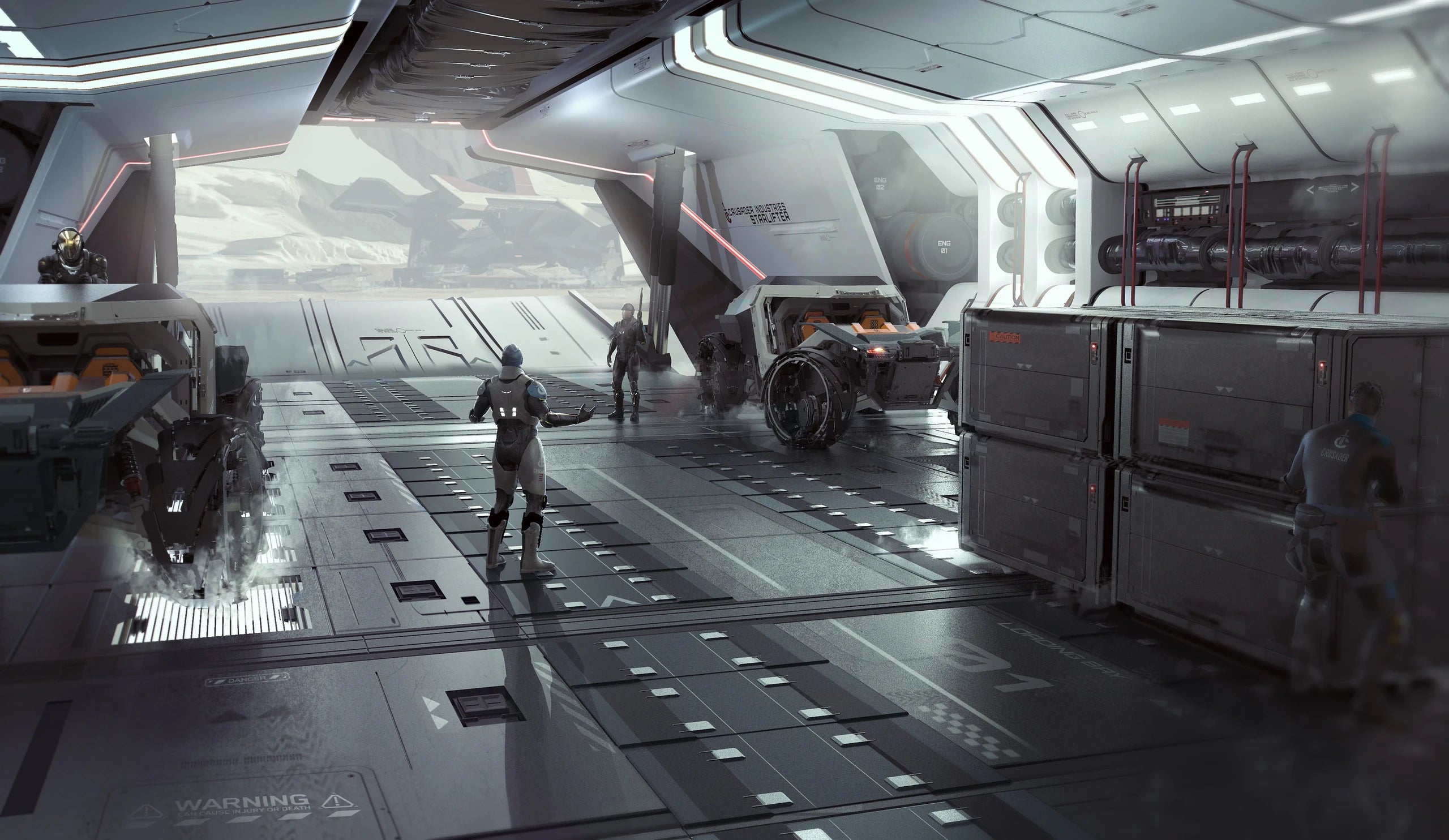 C2 Hercules Starlifter Cargo Hold