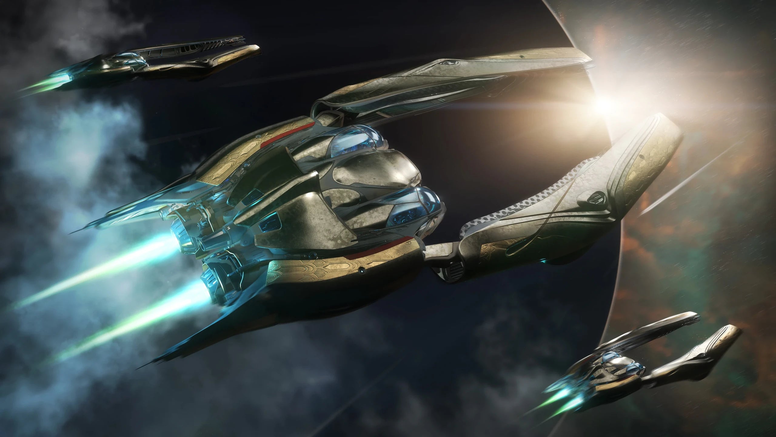 Defender - x3 in formation over world