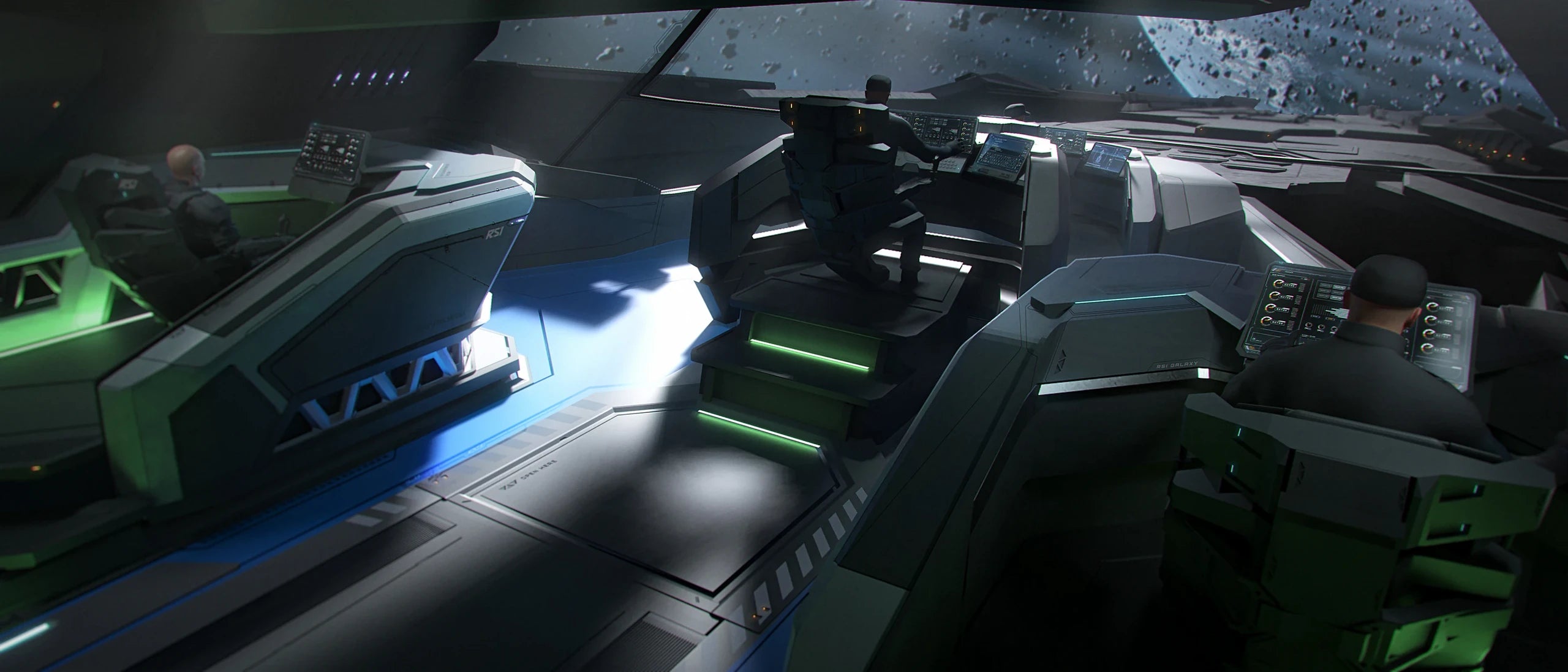 RSI Galaxy concept, bridge
