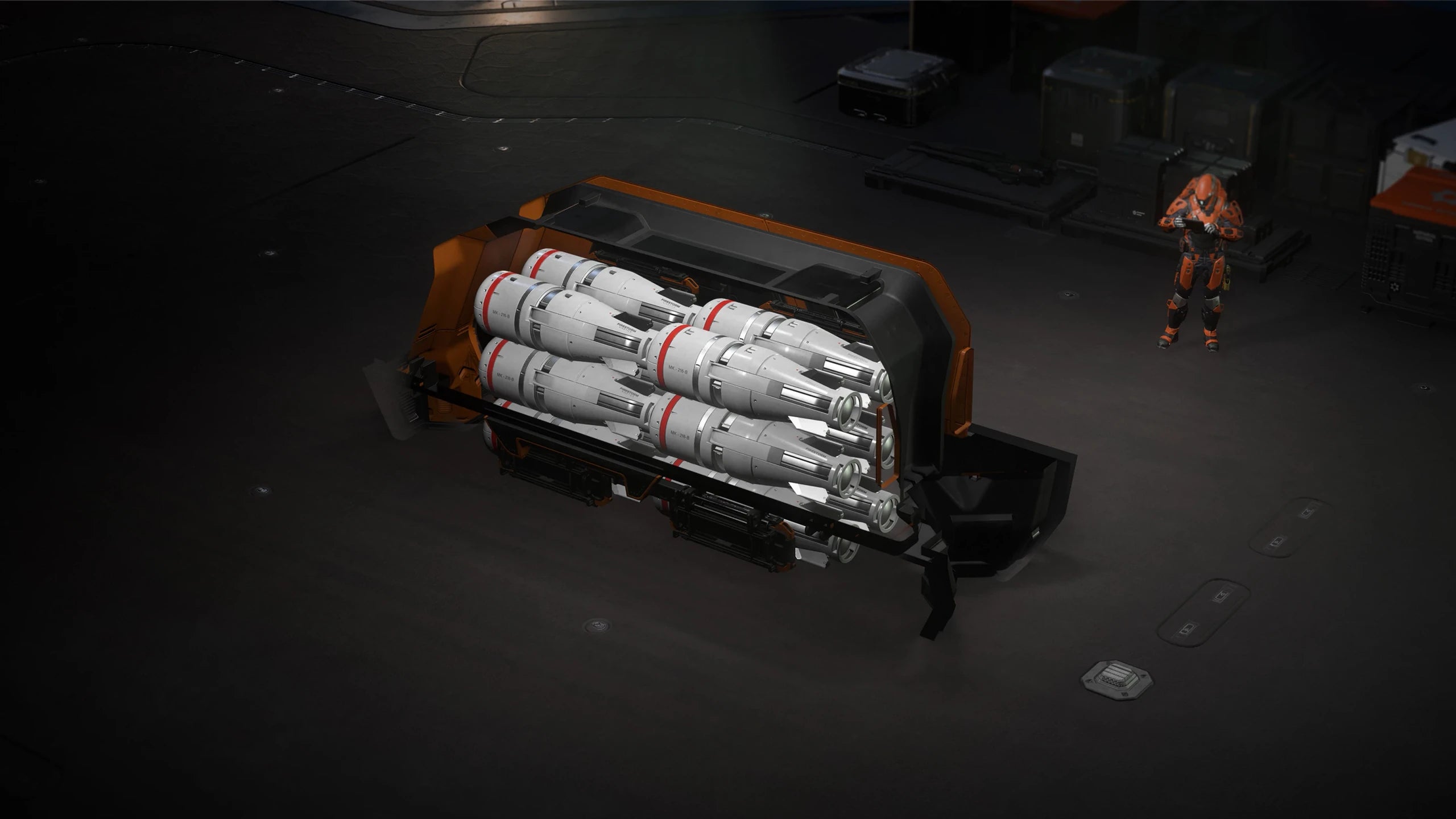 The cockpit of Anvil T8C Gladiator