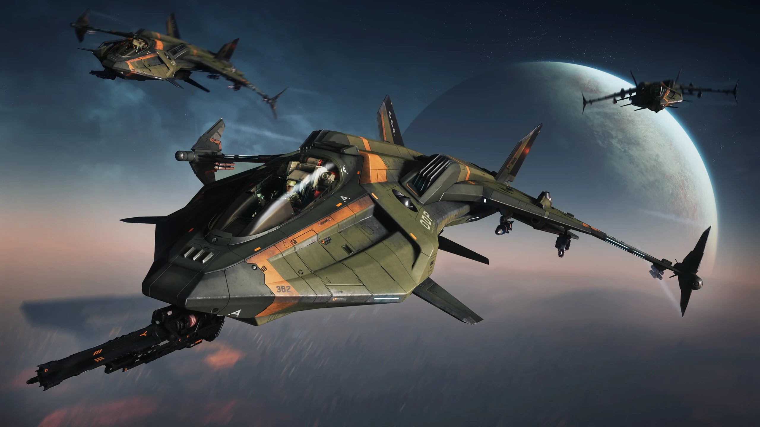 Gladius - Flying in formation