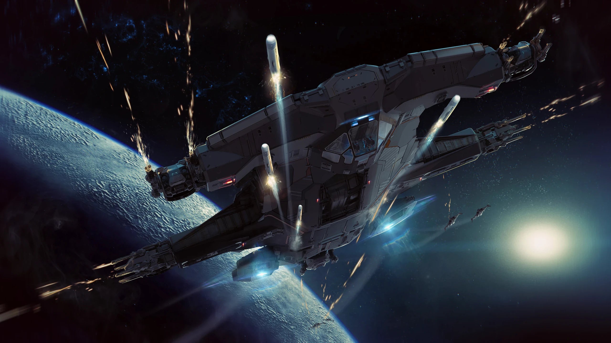 Hammerhead under attack on patrol