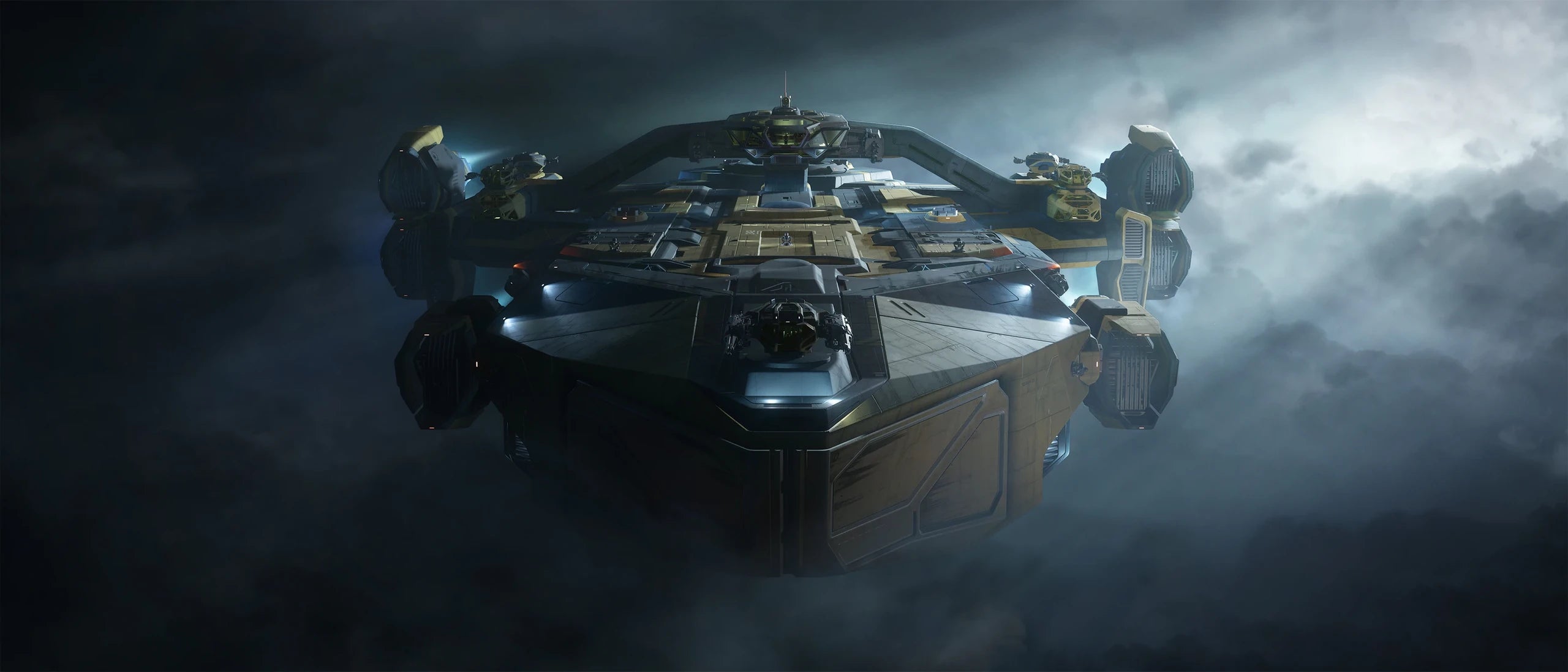 Command bridge aboard the Aegis Idris