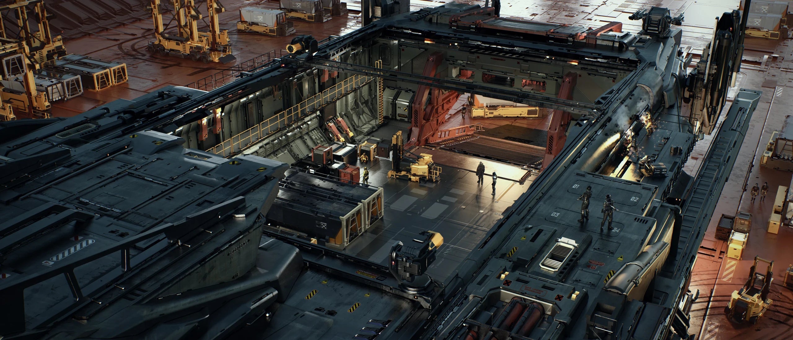 Ironclad landed with roof opened