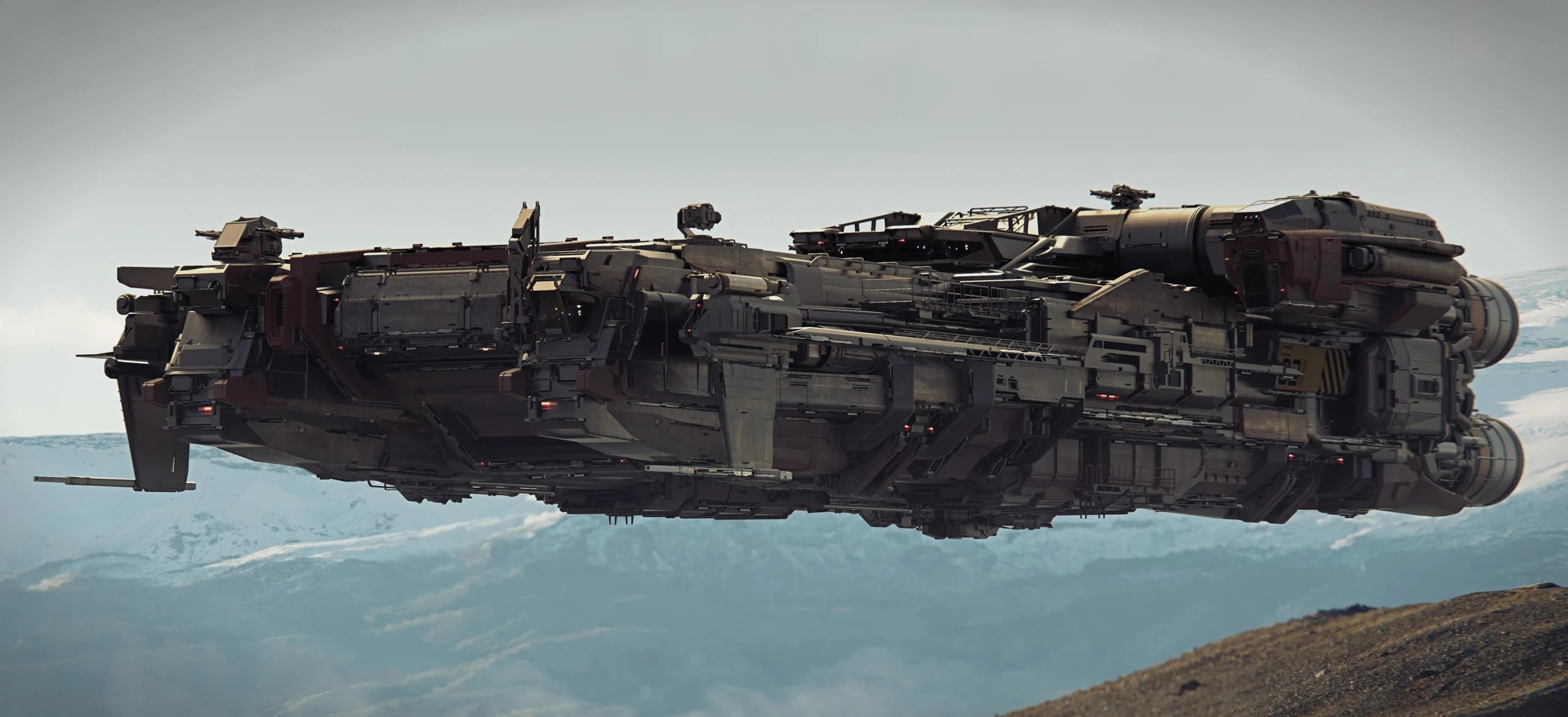 Ironclad x2 floating over sandy world